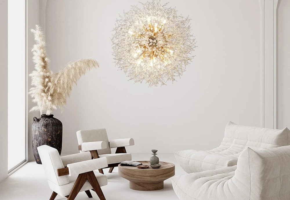 sphere globe chandelier